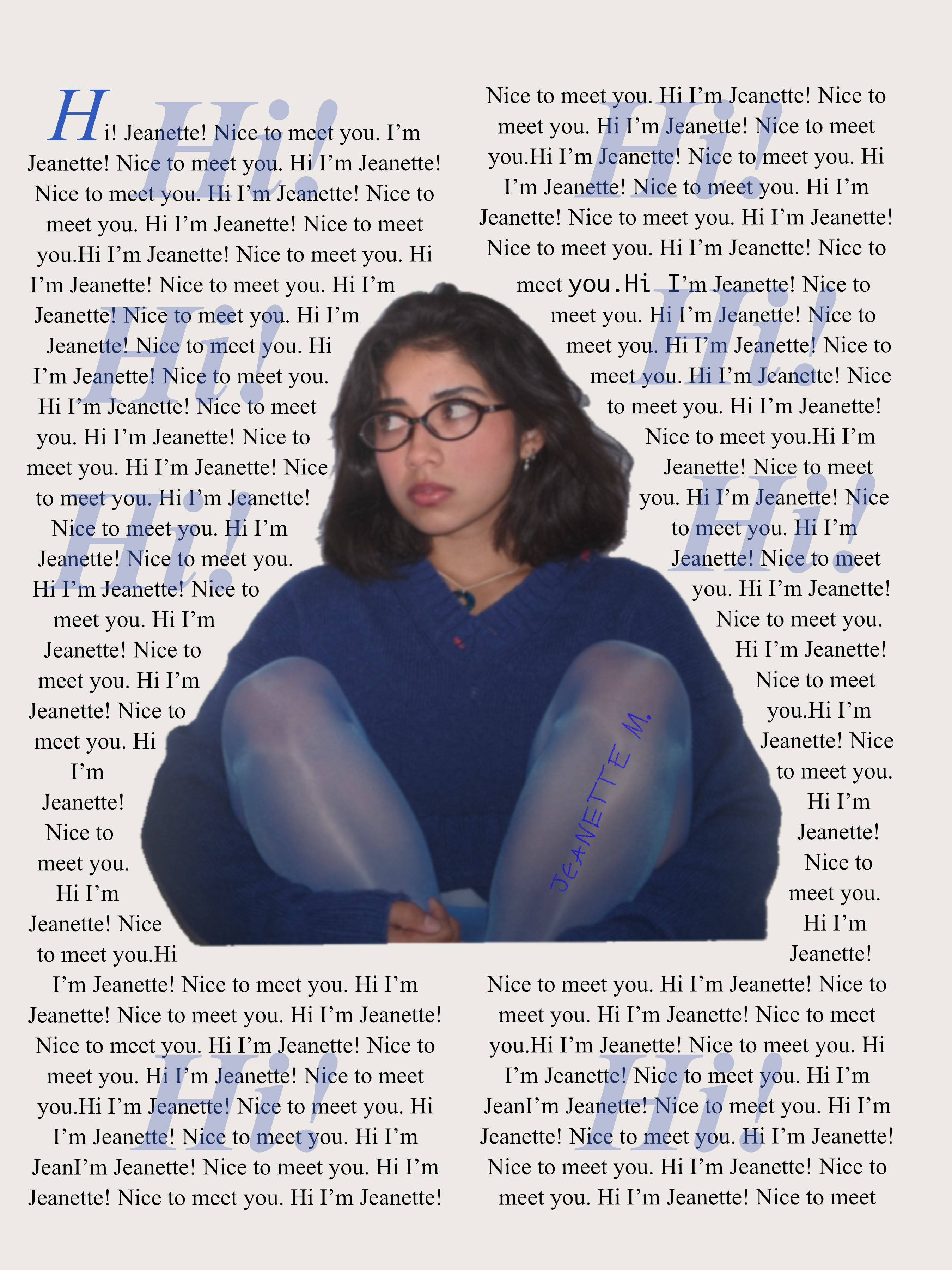 Editorial Feature - Hi! Jeanette!